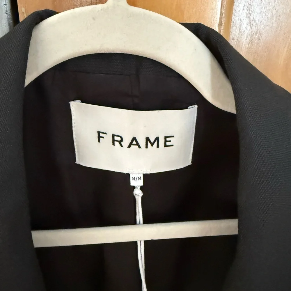 Frame Denim - Italian Wool Blazer with Notched Lapels - New with Tag - Picture 2 of 5